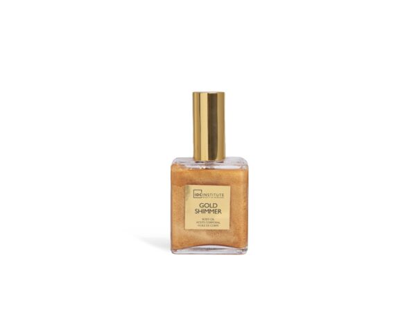 IDC Institute Gold Shimmer Body Oil 50ml - Image 1